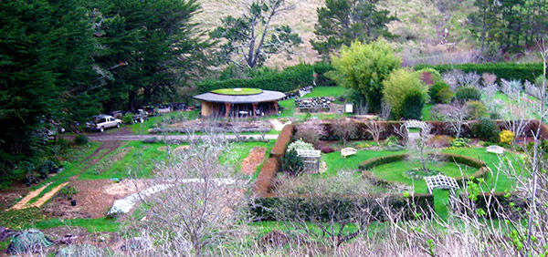 Green Gulch Farm Herb and Flower Garden