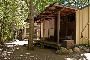 Tassajara cabin exterior