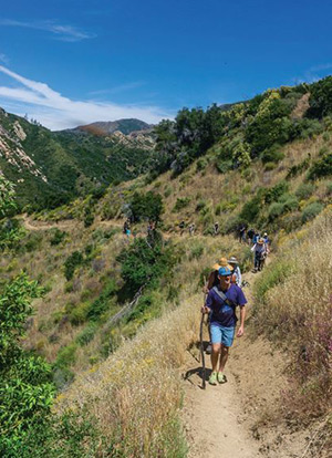 Hiking at Tassajara